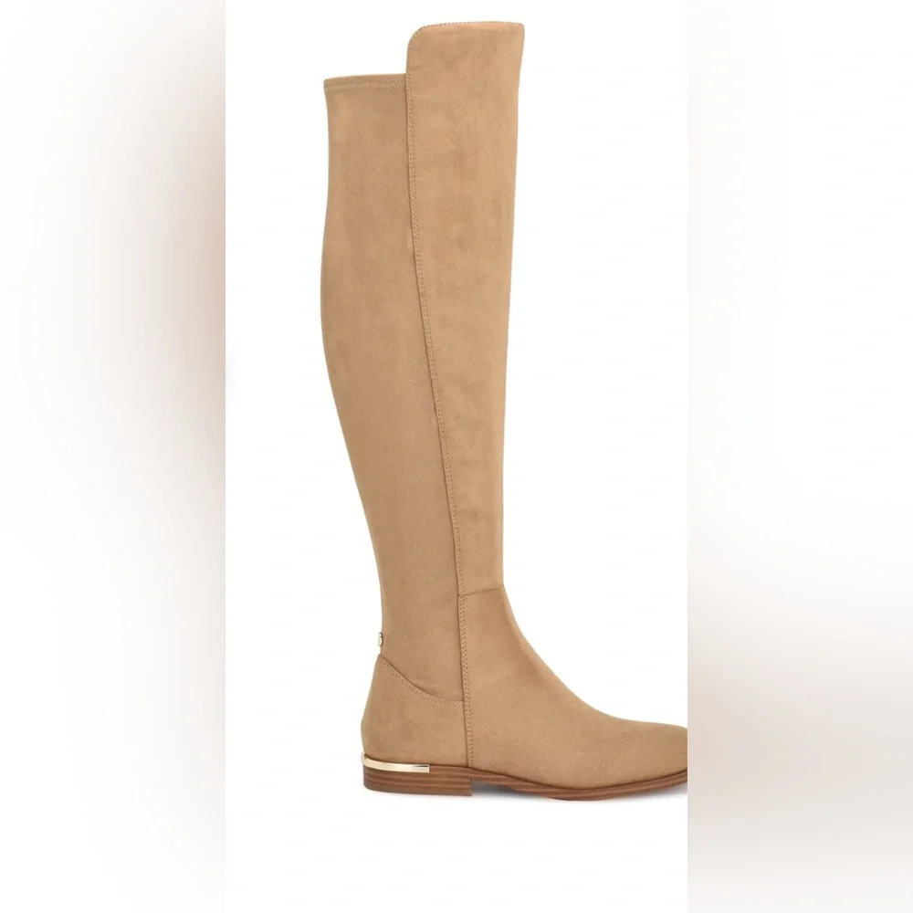 Nine West Allair Tan Over-the-Knee Boots